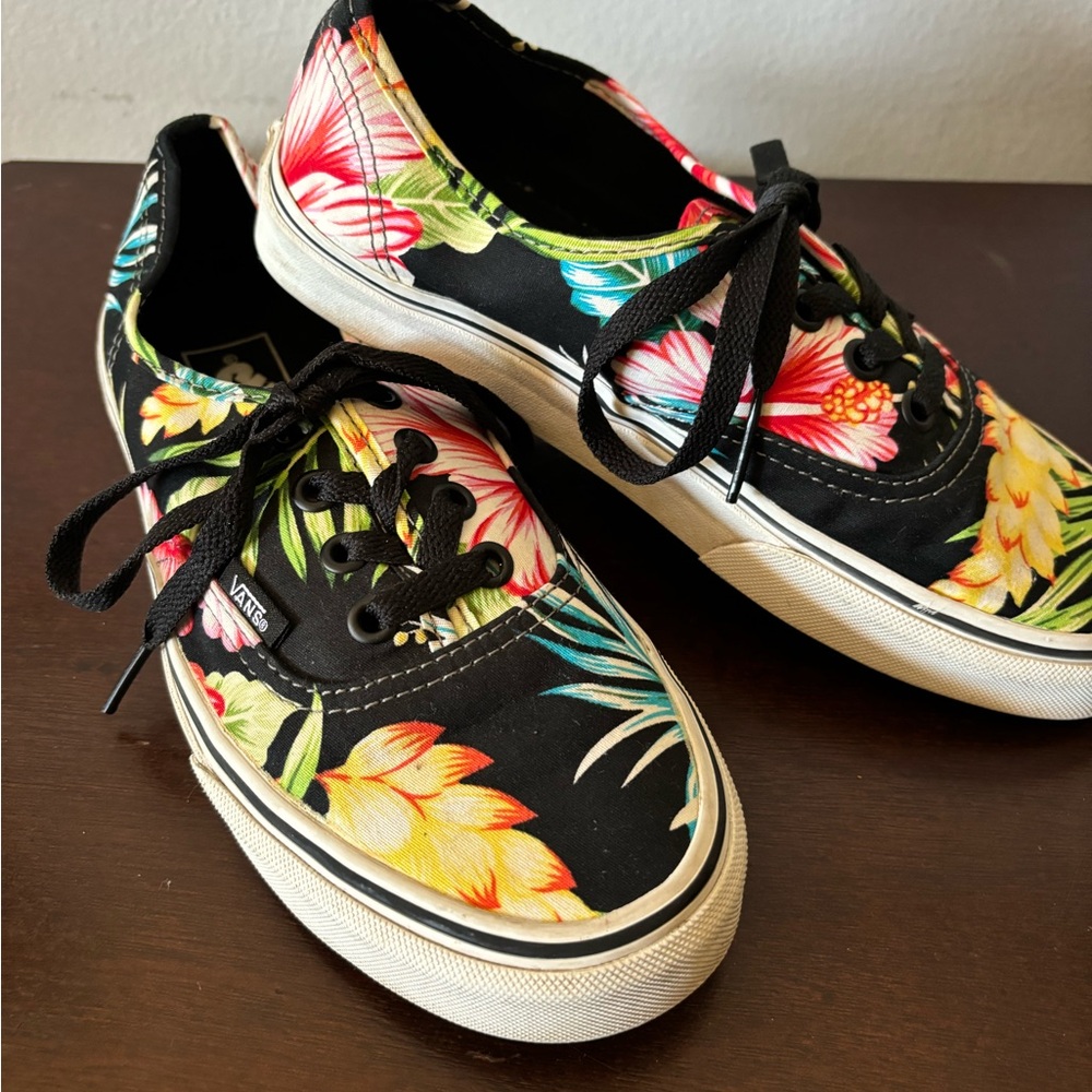 Vans Multicolor Floral Sneakers
